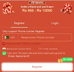 FE786WIN Game Registration 2026